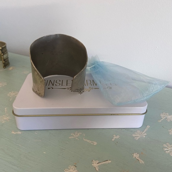 Vintage silver cuff - Picture 2 of 3